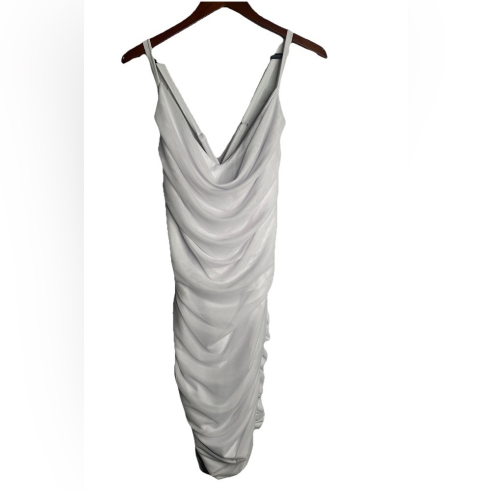 Rebdolls  White Bodycon Dress Women’s Size 2x  (18-20) Mesh strerchy